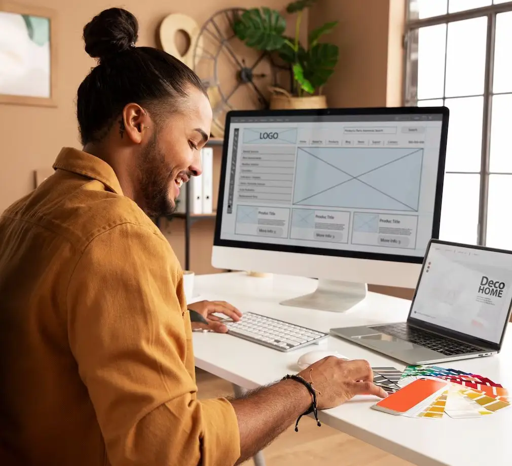 Create website designing with Algoflow